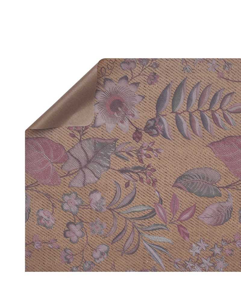Carte Decorative | Bobina carta textile cm 80 x 20 mt avana | 
