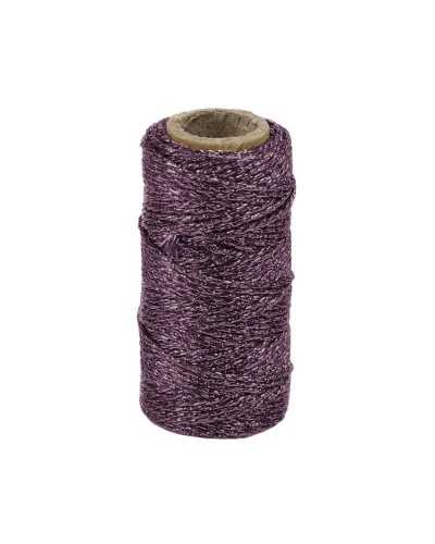 Nastri e Cordini | Cordoncino flashy mm 1.5 x 25 mt violet | 