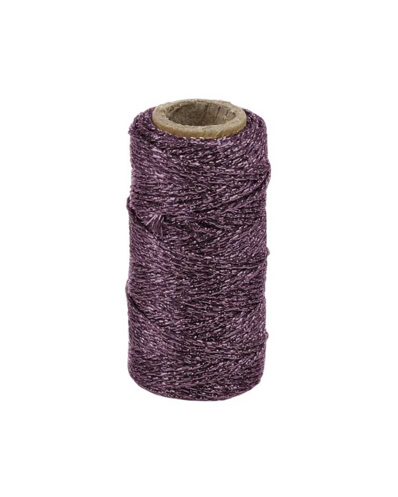 Nastri e Cordini | Cordoncino flashy mm 1.5 x 25 mt violet | 
