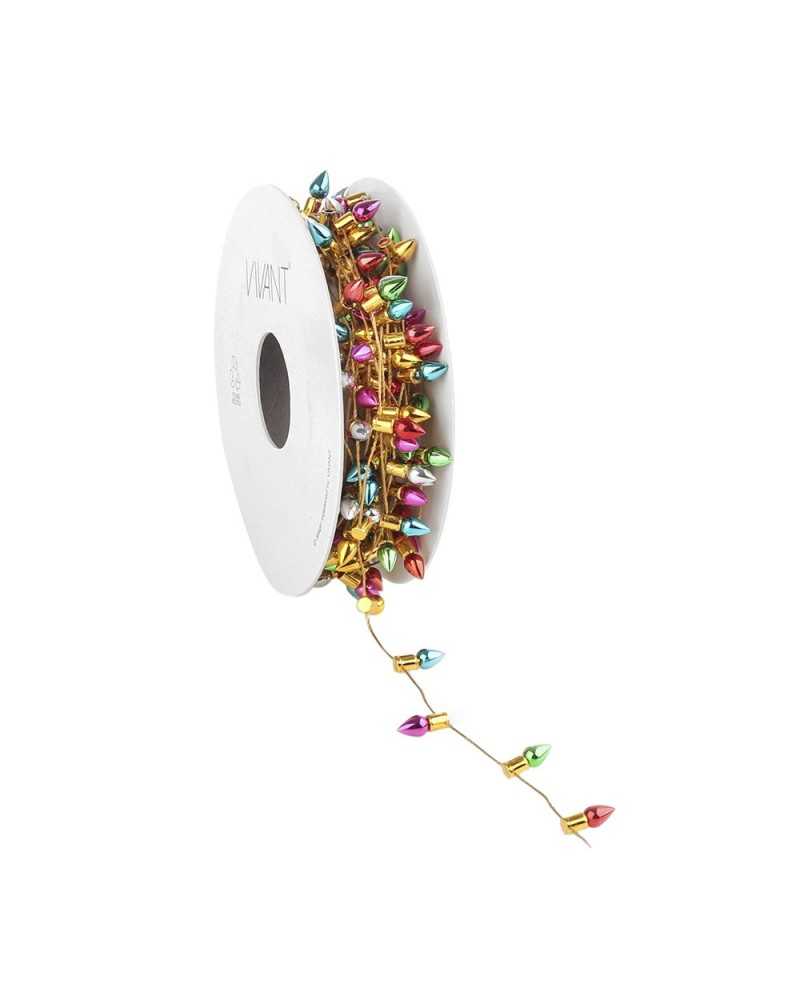 Nastri e Cordini | Nastro palline multicolor cm 1.2 x 5mt | 