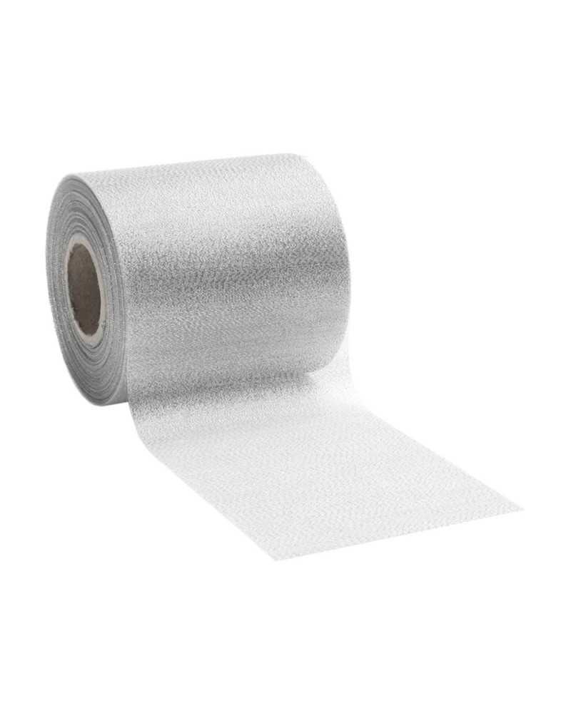Nastri e Cordini | Nastro lucente cm 10 x 25mt silver | 