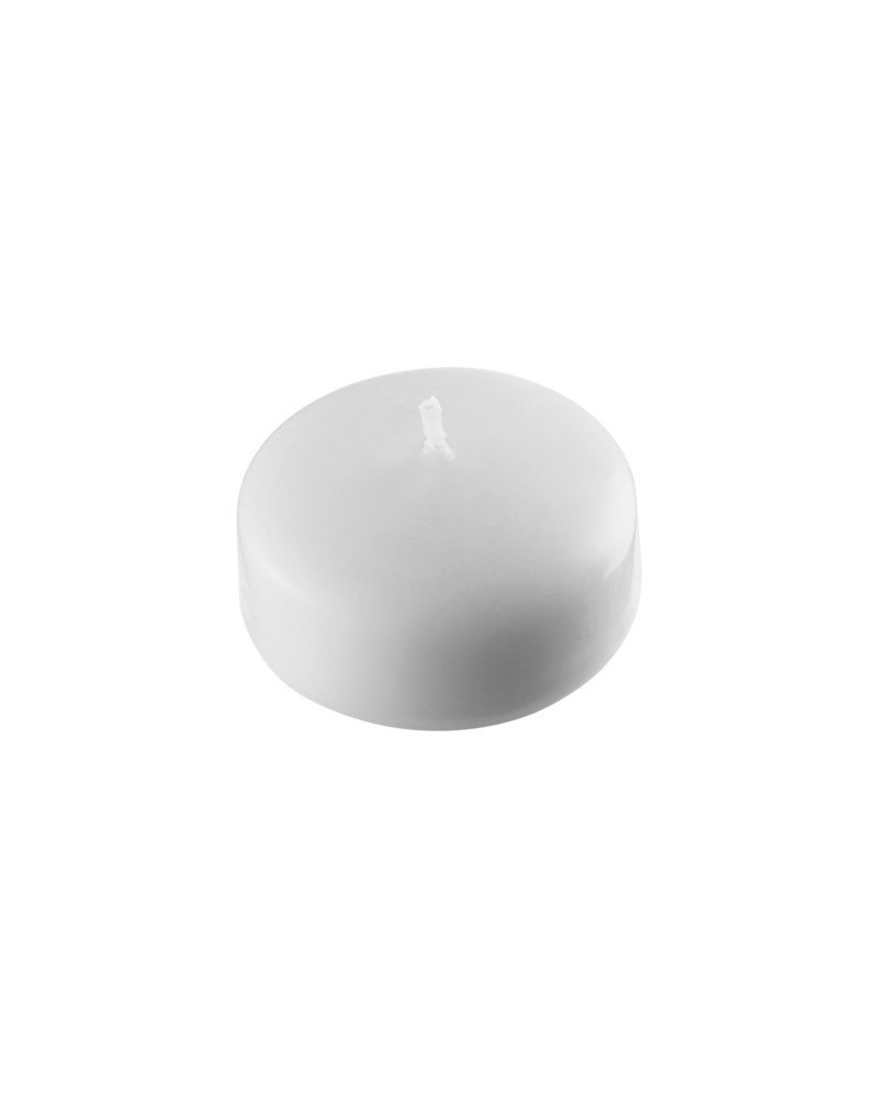 Candele | Cf 28 candele galleggianti cm 4 durata 4 ore circa bianche | 