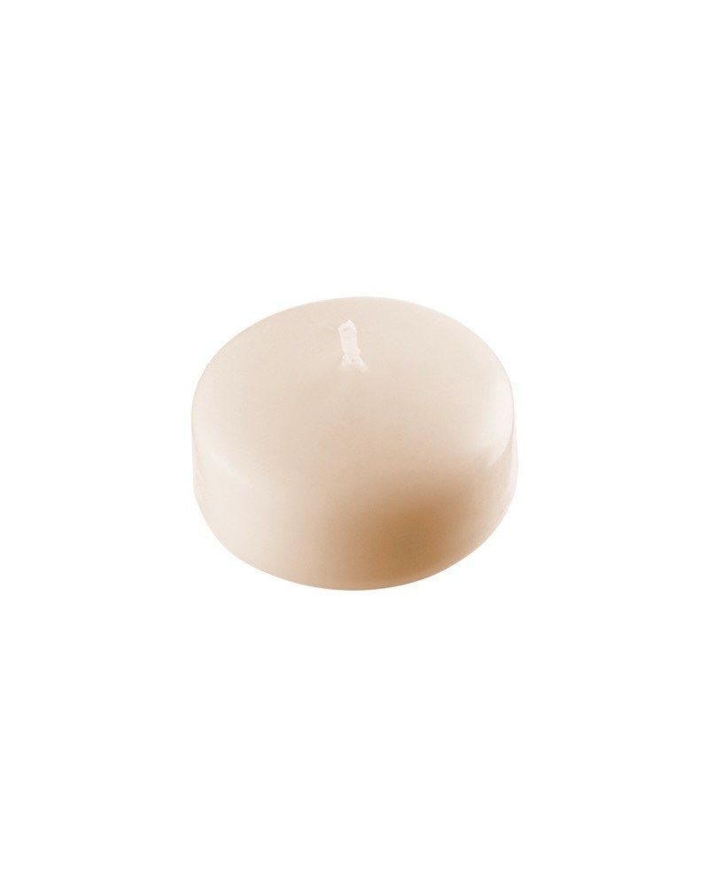 Candele | Cf 28 candele galleggianti cm 4 durata 4 ore circa panna | 