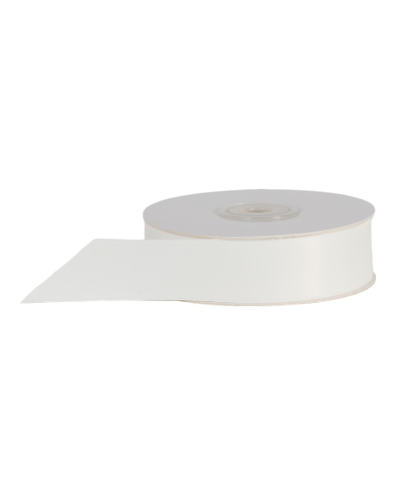 Nastri e Cordini | Nastro doppio raso matt mm 16x20 mt bianco ( 6 ) | 