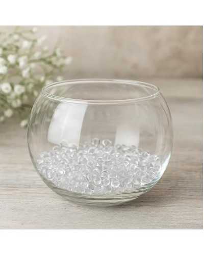 Sfera in Vetro Trasparente per decorazioni