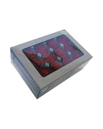 Rosa Stabilizzata Rossa Media – Confezione 12 Pezzi
