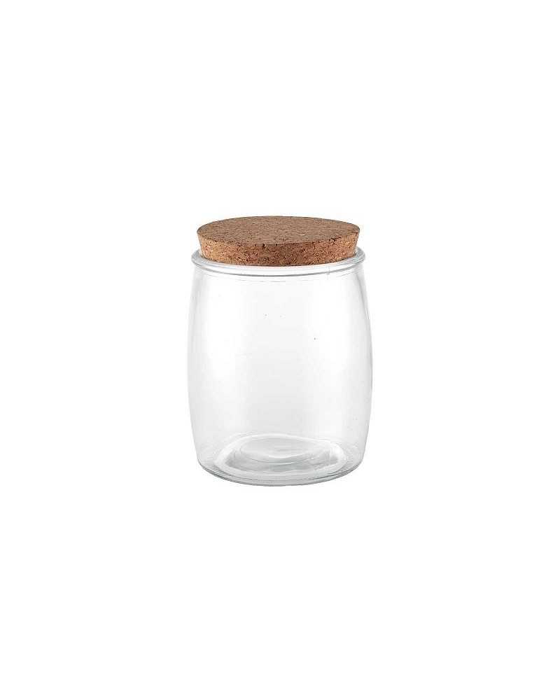 Vasi per Piante | Vaso terrarium di vetro con tappo in sughero dm 15 h 19 | 