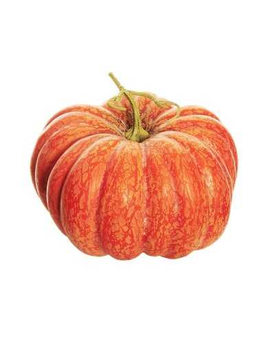 Decorazioni | Zucca cm 31 h 21 orange tonda ( 2 ) | 