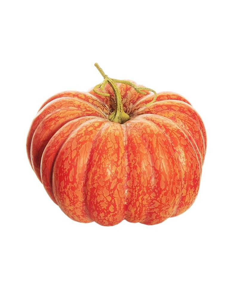 Decorazioni | Zucca cm 31 h 21 orange tonda ( 2 ) | 