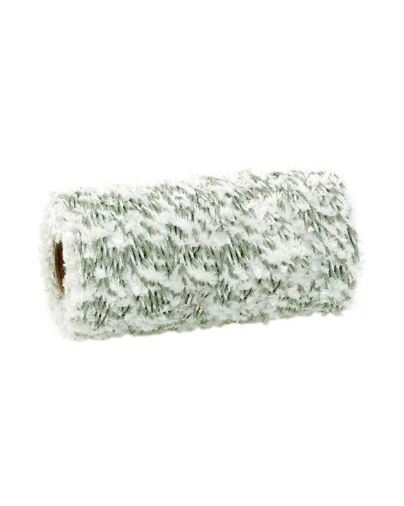 Nastri e Cordini | Cordino cheer mm1.5 x 100 mt verde salvia bianco | 