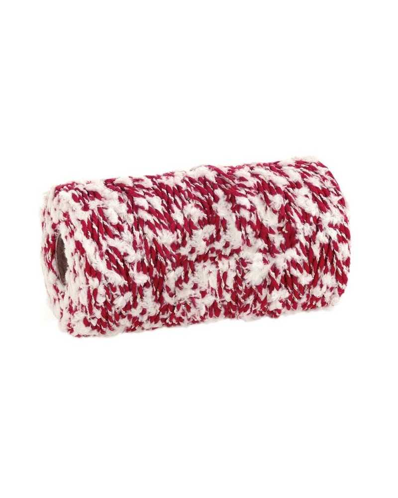 Nastri e Cordini | Cordino merry mm1.5 x 100mt rosso bianco | 