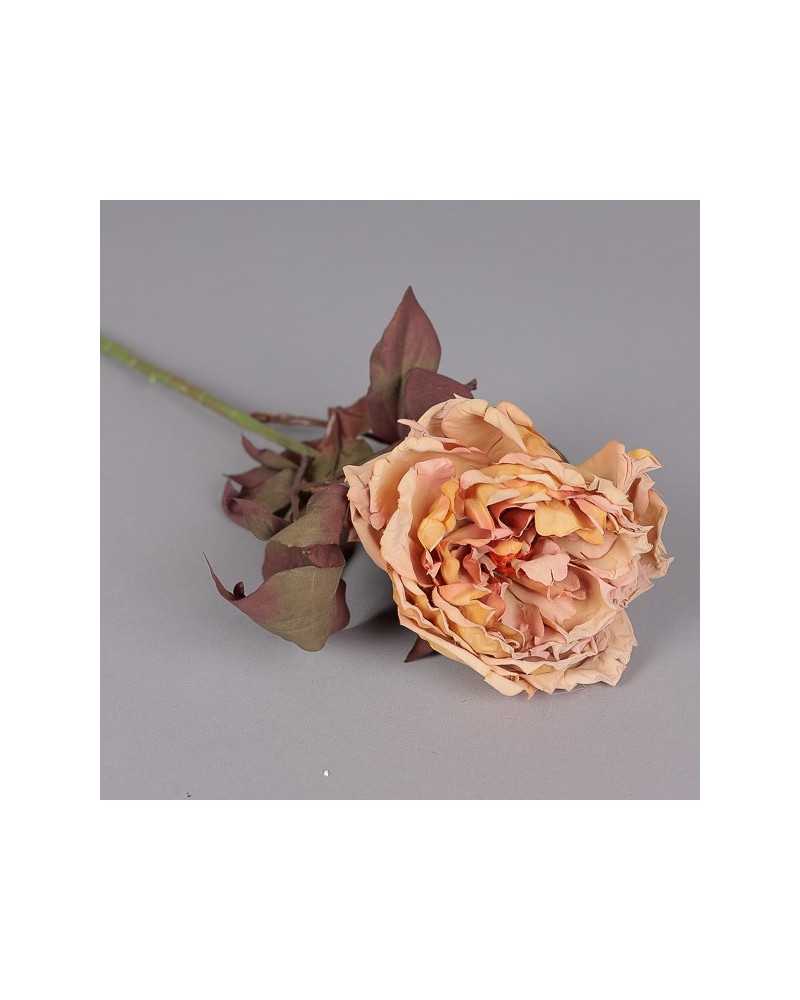 Fiori Artificiali | Ramo peonia cm 70 yellow green | 