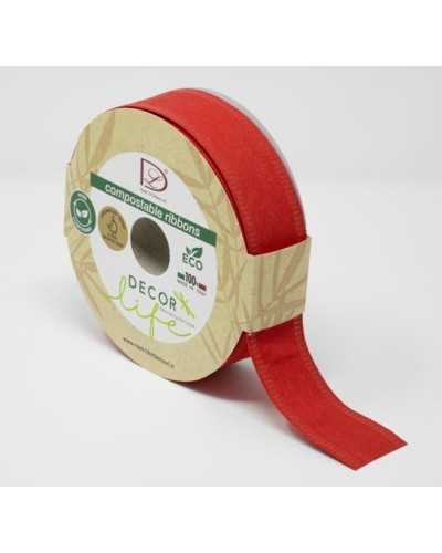 Nastri e Cordini | Nastro decorlife h 4 x 20 mt rosso | 