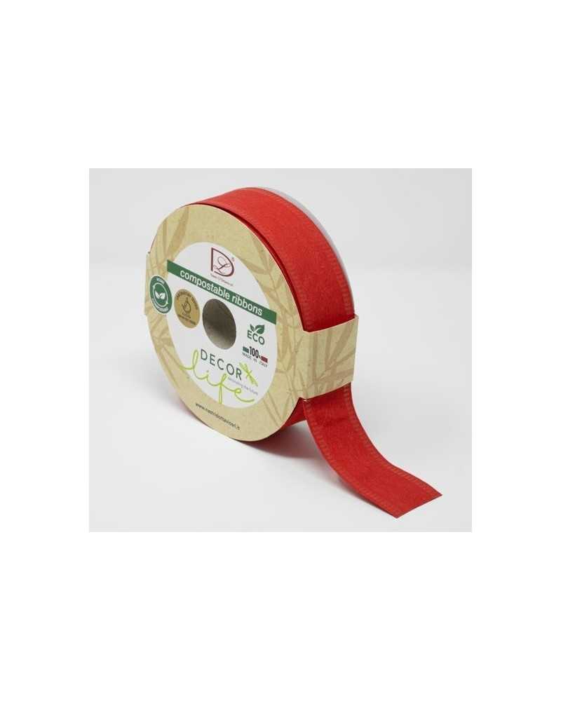 Nastri e Cordini | Nastro decorlife h 4 x 20 mt rosso | 
