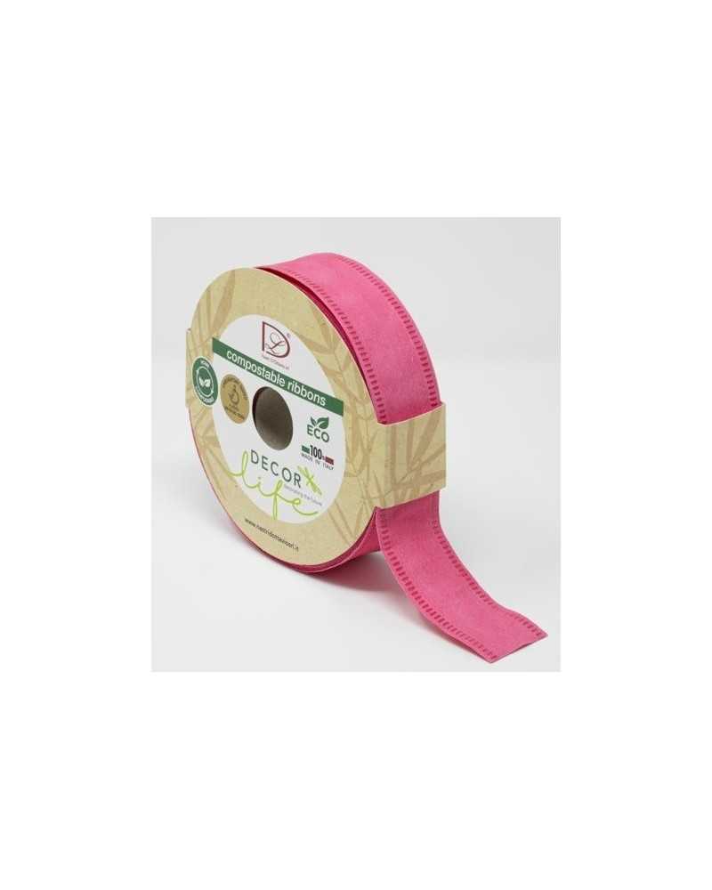 Nastri e Cordini | Nastro decorlife h 4 x 20 mt fucsia | 