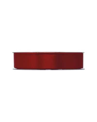 Nastri e Cordini | Nastro doppio raso mm 15x50 mt rosso carminio | 