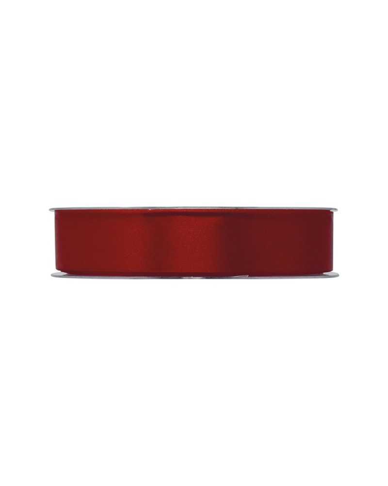 Nastri e Cordini | Nastro doppio raso mm 15x50 mt rosso carminio | 