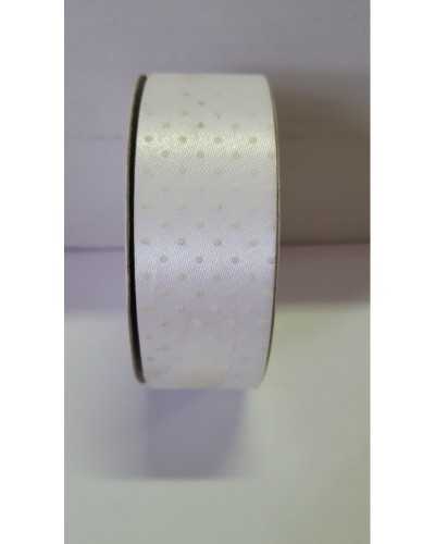 Nuovi arrivi | Nastro douglas pois mm 30x 45 mt bianco | 