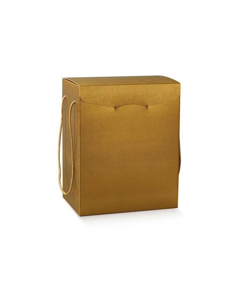 Nuovi arrivi | Cf 4pz scatola con cop cm 29x35 x19 skin gold | 