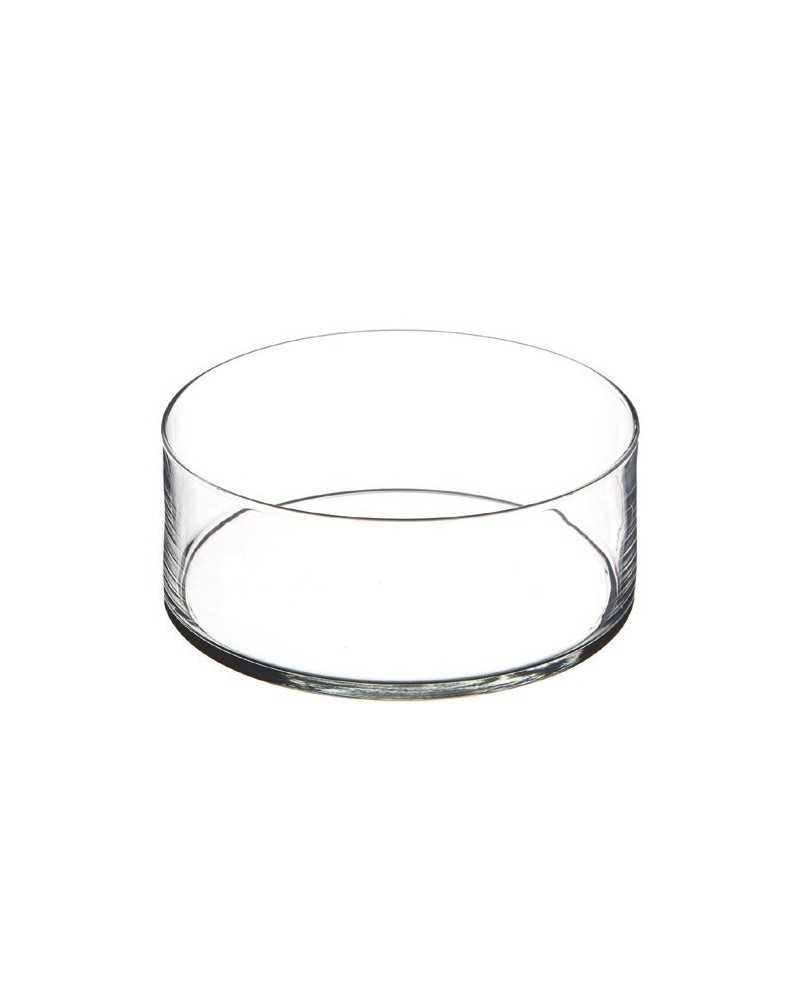 Nuovi arrivi | Ciotola cilindro vetro cm 19 h 8-10 cm trasparente | 