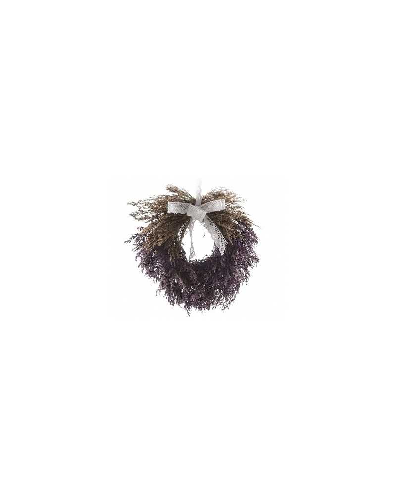 Nuovi arrivi | Corona di lavanda secca con fiocco dia33cm | 