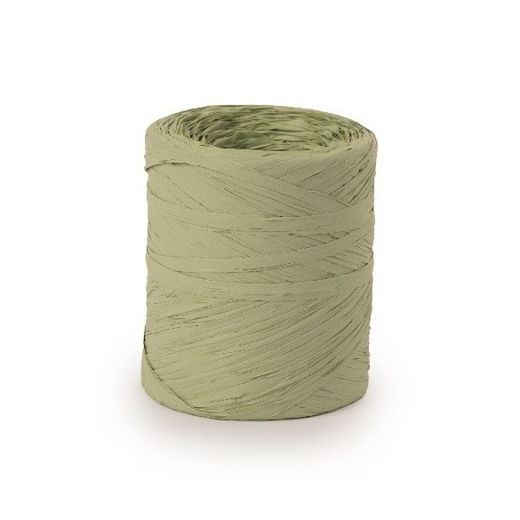 Bobina poly rafhia mm 15 x 200 mt mt salvia in Cordini e Raphia
