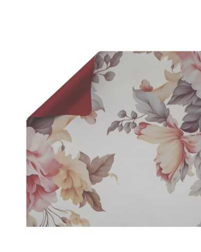 Nuovi arrivi | Bobina perlata autun garden cm 100 x25mt 40my avorio bordeau | 
