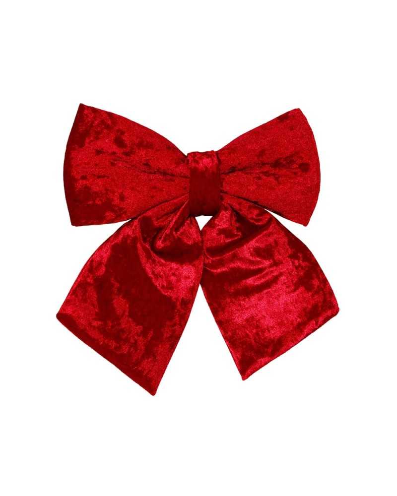 Nuovi arrivi | Fiocco in velluto cm 23 h 29 red | 