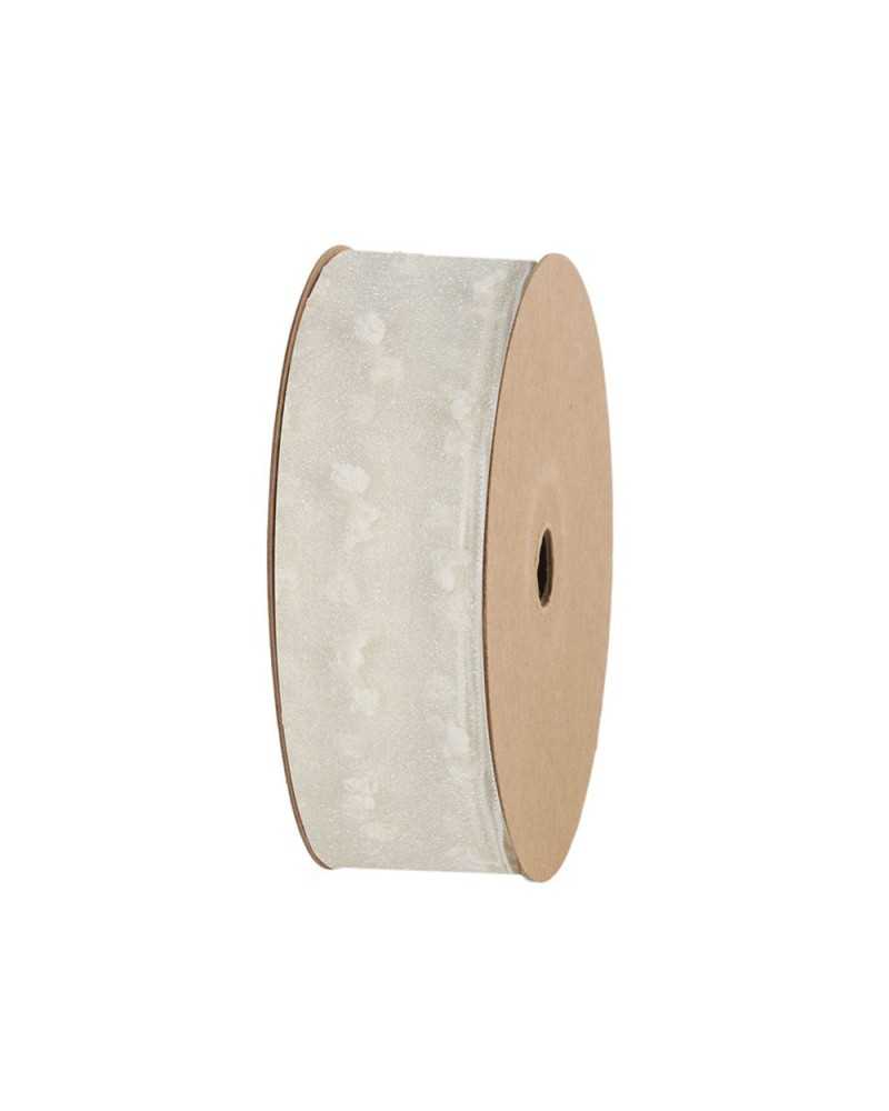 Nuovi arrivi | Nastro organza giunone mm 40x15 mt avorio | 