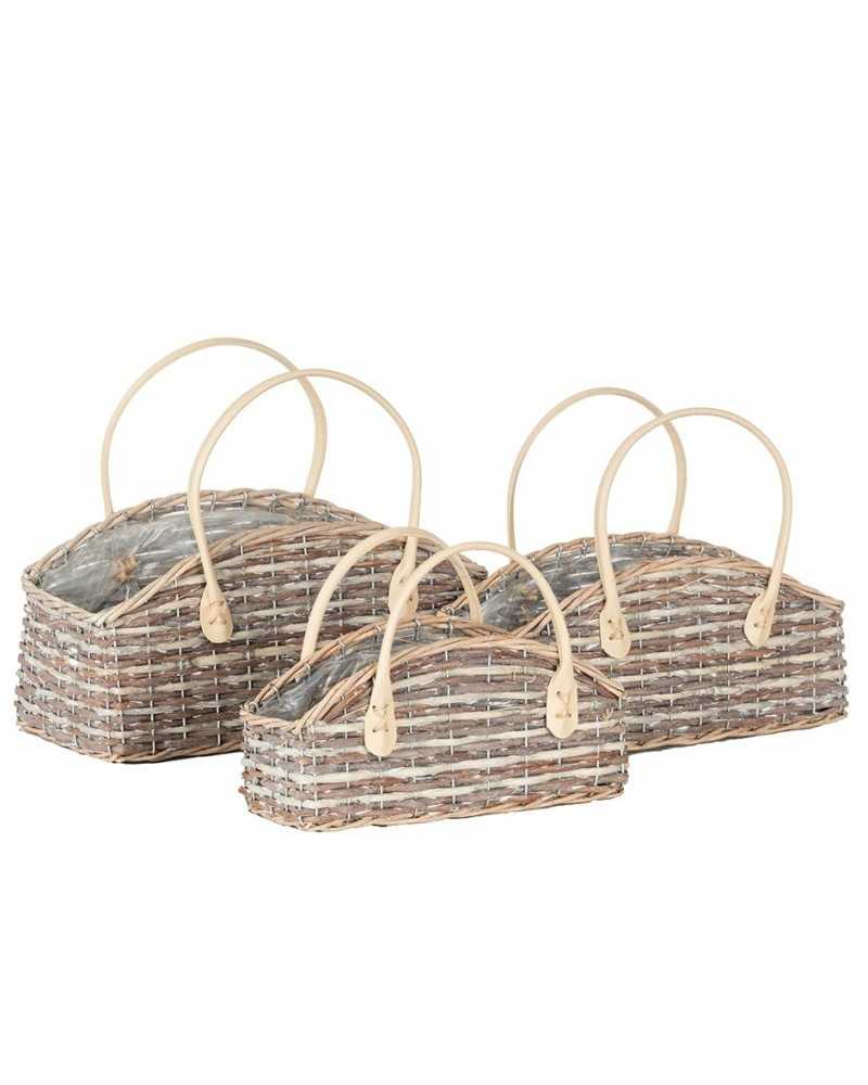 Nuovi arrivi | Set 3 cesti a borsa 36x17 h1332 piccola cm 27x10 h 824 ( 2 | 
