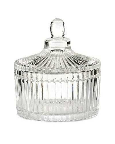 Barattoli in vetro | Crystal box in vetro trasparente d. 6.5 h 9 | 