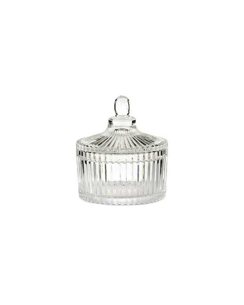Barattoli in vetro | Crystal box in vetro trasparente d. 6.5 h 9 | 