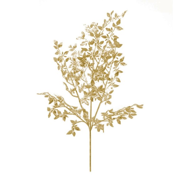 Ramo cotonaster h 90 oro in Rami, Foglie e Frutti Artificiali