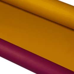 Bobina bicolore  mt 1 x 30y vinaccia ocra 50my in Bobine Tinta Unita