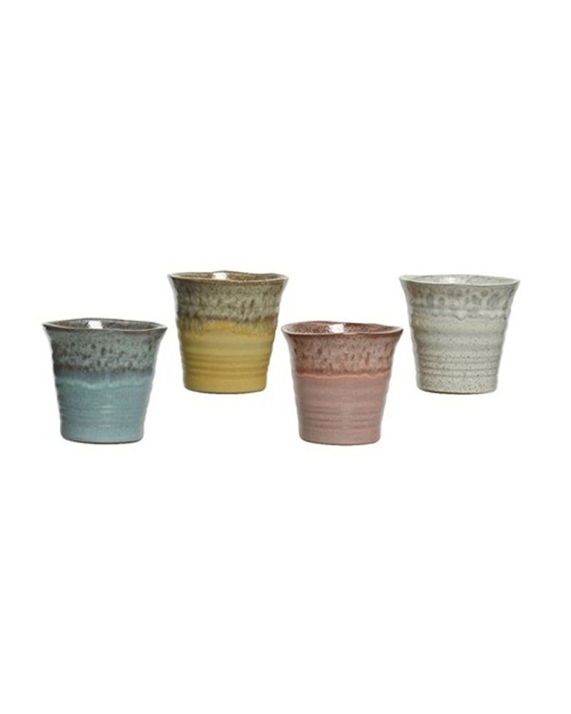 Coprivaso per piante blu beige anni ottanta per interni fioriera in  ceramica della Germania occidentale vintage anni '80 vaso di cactus  scintillante blu grigio -  Italia