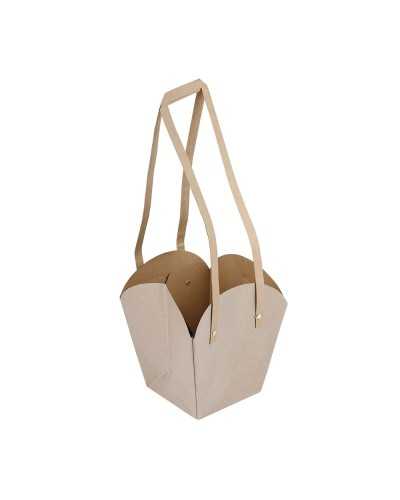 Borsa carta portavaso naturale impermeabile