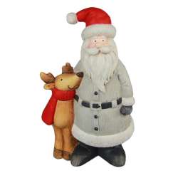 Babbo natale in terracotta  cm 25