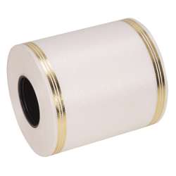 Nastro lame cerimony mm 100x50mt  bianco