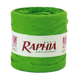 Raphia basic 200 mt verde muschio