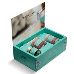 Scrigno grande con 1cand  200gr + 1 da 380gr +prof 200 ml  chinotto