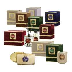 Kit di 18 candele e profumatori assortite linea stelle