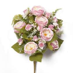 Frontale rose cabbage cm 50 old lavender