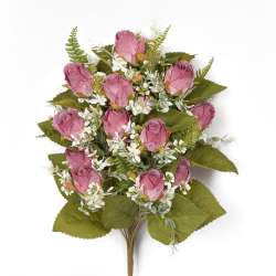 Frontale rose bocciolo cm 50 old beauty