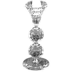 Candeliere crystal cm 17 h17 trasparente