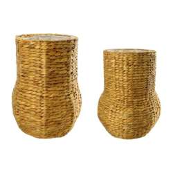 Cf 2 pz cesti waterhyacinth dm 38 h 48 naturale