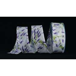 Nastro cotone lavanda cm 4 x 20 mt