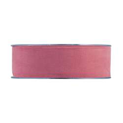 Nastro velluto mm 25 x15 mt rosa antico