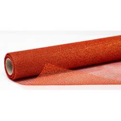 Bobina fitta lame mm 53 x 5 mt rosso glitter