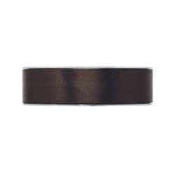Nastro doppio raso mm 25x50 mt marrone