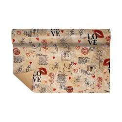 Bobina paper fibra kiss h 0.75x 9 mt bianca